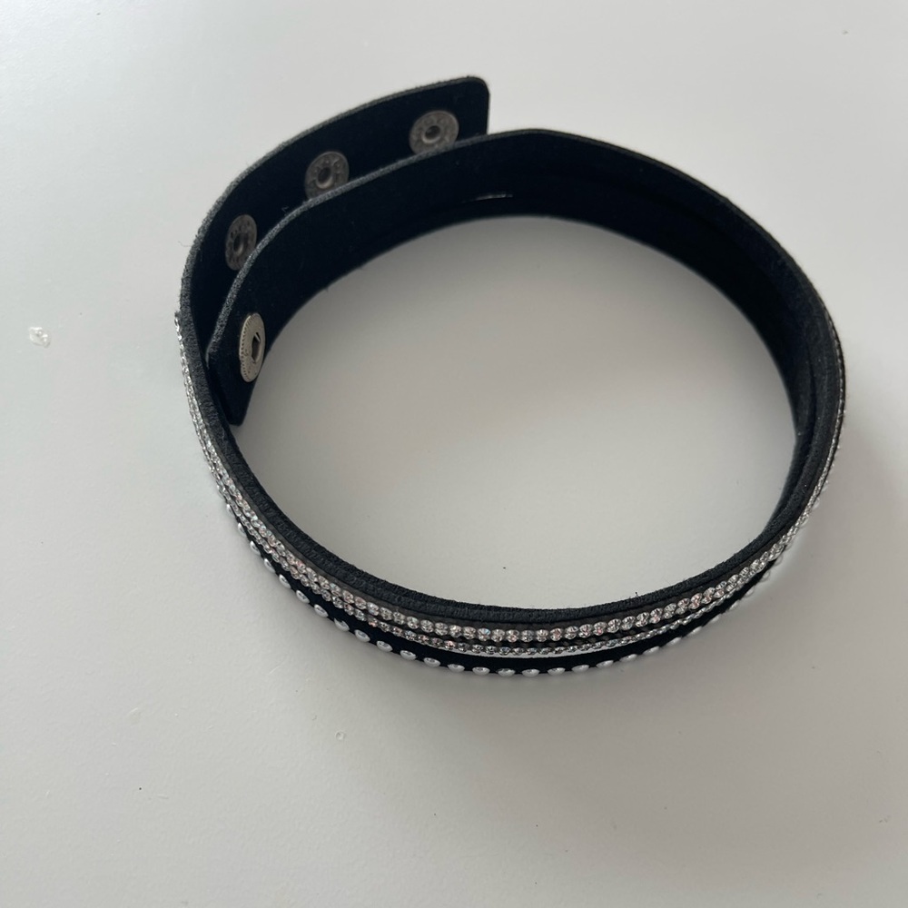 Vintage velvet fabric bracelet